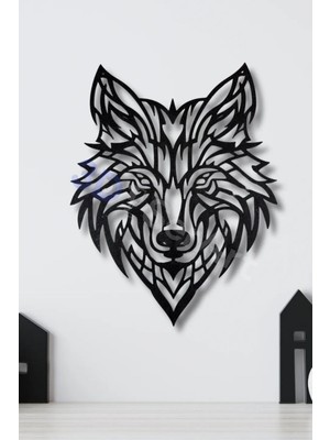 Siyah 3D Duvar Dekorasyon, Özel Tasarım, Hafif ve Şık 20X15X1.5CM