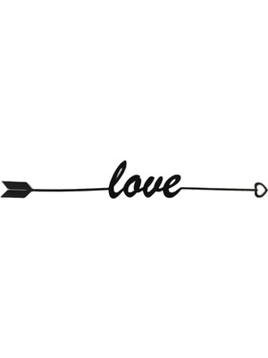 Renkli Ahşap Love Duvar Süsü, Şık ve Doğal Dekorasyon Için Ideal Seçenek