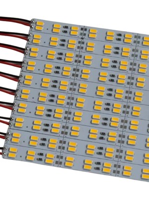 5730 Çift Sıra Alüminyum Çubuk LED Gün Işığı 12V 144 Ledli (1 Metre)