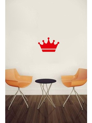 Kral Tacı Ahşap Tablo, 3mm Lazer Kesim, Kendinden Yapışkanlı, Duvar Dekoru