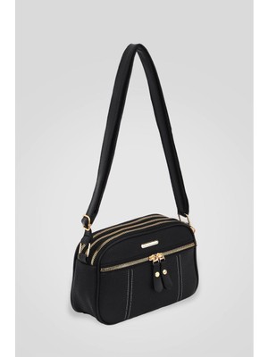 Kadın  Çok  Gözlü  Omuz  Çantası