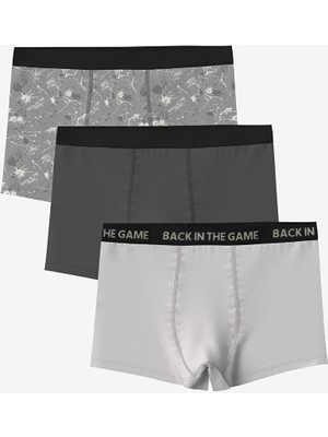 Lc Waikiki Yeni Sezon Baskili Erkek Cocuk Boxer 3'lu - S5FP29Z4