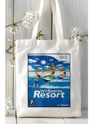 Wii Sports Oyun Baskılı Omuz Çanta Kişiye Özel Model 4