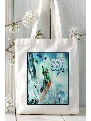 Ssx Oyun Baskılı Omuz Çanta Kişiye Özel Model 4