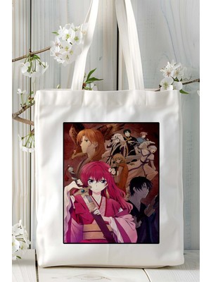 Akatsuki No Yona Baskılı Bez Omuz Çantası Kişiye Özel Model 2