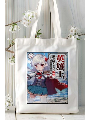 Eiyuuou, Bu Wo Kiwameru Tame Tenseisu Baskılı Bez Omuz Çantası Kişiye Özel Model 2