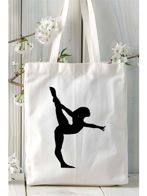 Jimnastik Baskılı Bez Çanta Kişiye Özel Model 1