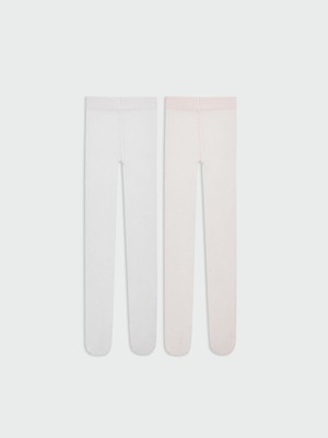 Lc Waikiki Yeni Sezon Kiz Cocuk Simli Ince Kulotlu Corap 2'li - S57566Z4