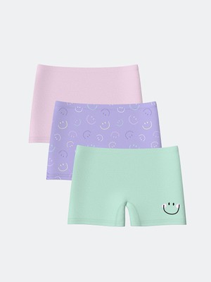 Lc Waikiki Yeni Sezon Baskili Kiz Cocuk Boxer 3'lu - S5BC69Z4