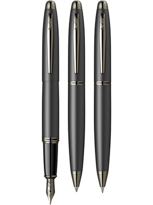 Scrikss & WizDesign 88 Dolmakalem + Tükenmezkalem + Versatil Üçlü Set Mat Siyah (Ömür Boyu Garantili - Lüks Kutulu - İsme Özel Tasarım)