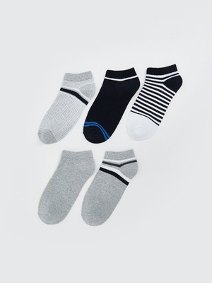Lc Waikiki Yeni Sezon Cizgili Erkek Cocuk Soket Corap 5'li - S59982Z4