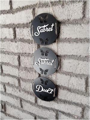 Siyah Renkli, Şükret ve Dua Temalı Güzel Bir Ürün Seçeneği