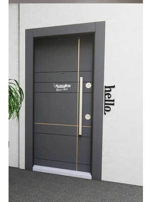 Siyah Ahşap Duvar Yazısı, Dekoratif ve Şık Tasarım