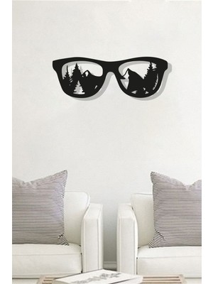 Siyah Ahşap Tablo, Mdf, Lazer Kesim, 3mm, Duvar Dekoru, Kendinden Yapışkanlı