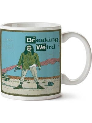 Breaking Weird Garip Periyodik Cetvel Iki Tarafı Baskılı Kupa Bardak