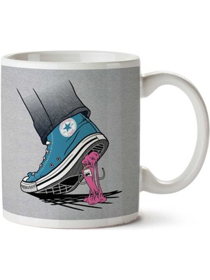 Adventure Time Princess Bubblegum Sakız Ayakkabı Iki Tarafı Baskılı Kupa Bardak