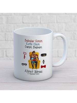 Babalar Günü 16.tasarım Canım Babam Kupa Bardak