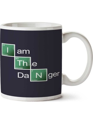 I Am The Danger Ben Tehlikeliyim Periyodik Cetvel Iki Tarafı Baskılı Kupa Bardak
