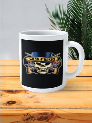 Guns N Roses Baskılı Kupa Bardak Kişiye Özel Desen 3