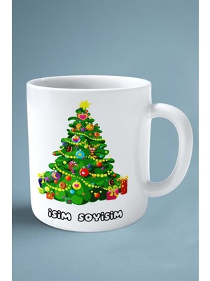 2024 Yılbaşı Noel Isimli Baskılı Kupa Bardak Bebek