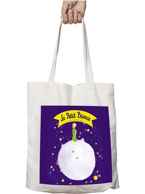 Le Petit Prince Küçük Prens Small Iki Tarafı Kalıcı Baskılı Yıkanabilir Çanta