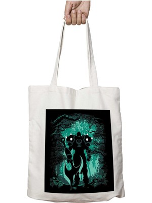 Le Petit Saitama Protector Of The World One Punch Man Iki Tarafı Kalıcı Baskılı Yıkanabilir Çanta