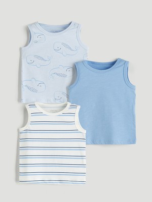 Lc Waikiki Yeni Sezon Bisiklet Yaka Erkek Bebek Atlet 3'lu - S5PE14Z1