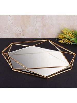 Şık Prizma Aynalı Sunum Tepsisi, En Güzel Günler Için Mükemmel Seçenek