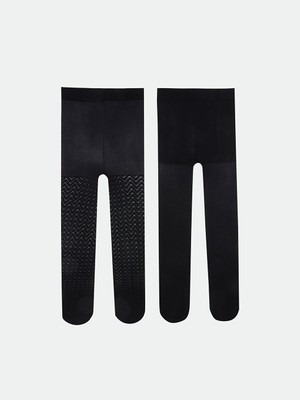 Lc Waikiki Yeni Sezon Kiz Cocuk Ince Kulotlu Corap 2'li - S5PD61Z4