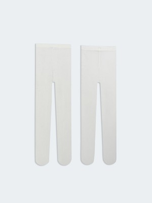 Lc Waikiki Yeni Sezon Basic Kiz Cocuk Kulotlu Corap 2'li - S5PL89Z1