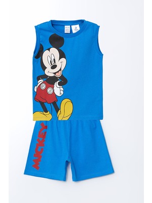 Lc Waikiki Yeni Sezon Mickey Mouse Baskili Erkek Bebek Pijama Takimi - S5H416Z1
