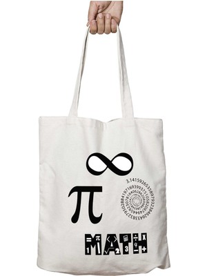 Pi  Sayısı Sonsuz Matematik Plaj Omuz Bez Çanta