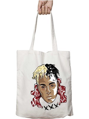 Xxxtentacıon Iki Taraf Kalıcı Yıkanabilir Okul Plaj Omuz Bez Çanta