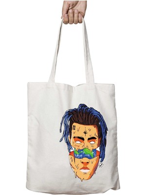 Xxxtentacıon Iki Taraf Kalıcı Yıkanabilir Okul Plaj Omuz Bez Çanta