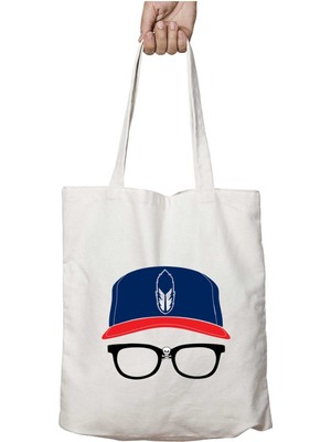 Gözlük Şapka Iki Tarafı Kalıcı Baskılı Yıkanabilir Çanta