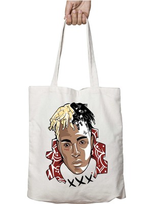 Xxxtentacıon Iki Tarafı Kalıcı Baskılı Yıkanabilir Çanta
