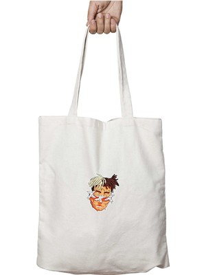 Xxxtentacıon 2 Iki Tarafı Kalıcı Baskılı Yıkanabilir Okul Plaj Omuz Bez Çantası