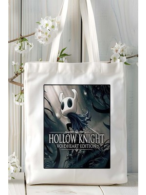 Hollow Knight Oyun Baskılı Omuz Çanta Kişiye Özel Model 4