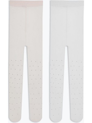 Lc Waikiki Yeni Sezon Basic Kiz Bebek Kulotlu Corap 2'li - S51823Z1