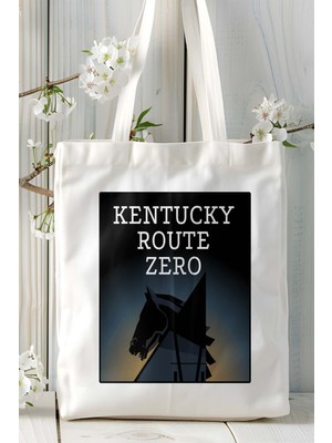 Kentucky Route Zero Oyun Baskılı Omuz Çanta Kişiye Özel Model 3