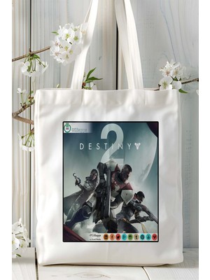 Destiny Oyun Baskılı Omuz Çanta Kişiye Özel Model 2