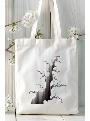 Deprem Baskılı Bez Çanta Kişiye Özel Model 3