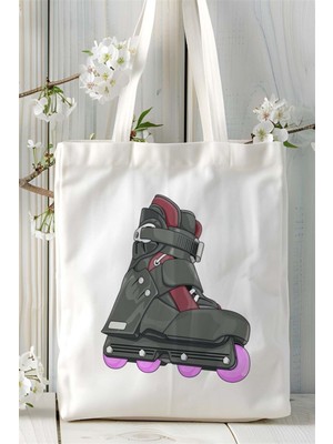 Paten Baskılı Bez Çanta Kişiye Özel Model 3