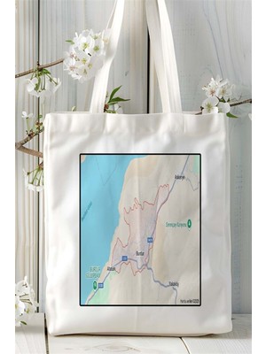 Burdur Baskılı Bez Çanta Omuz Çantası Kişiye Özel Desen 15