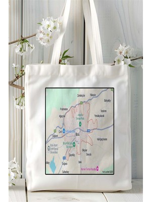 Bolu Baskılı Bez Çanta Omuz Çantası Kişiye Özel Desen 14