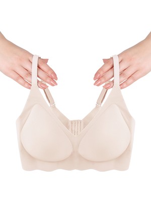 Balensiz Lazer Dikişsiz Görünmez Çıkarılabilir Pedli Sütyen