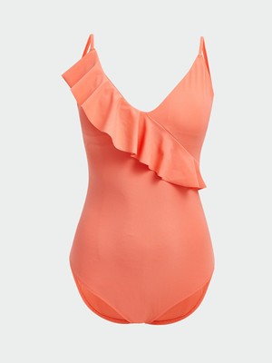 Lc Waikiki Yeni Sezon V Yaka Duz Askili Kadin Mayo - S5BR55Z8