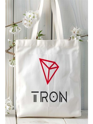 Tron Baskılı Bez Çanta Kişiye Özel Model 2