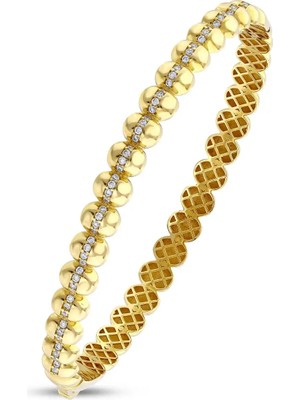 Nisera Sfera Tasarım Altın Kelepçe