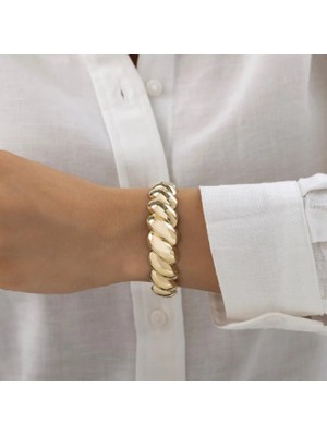 Nisera Burgu Mega Altın Kelepçe